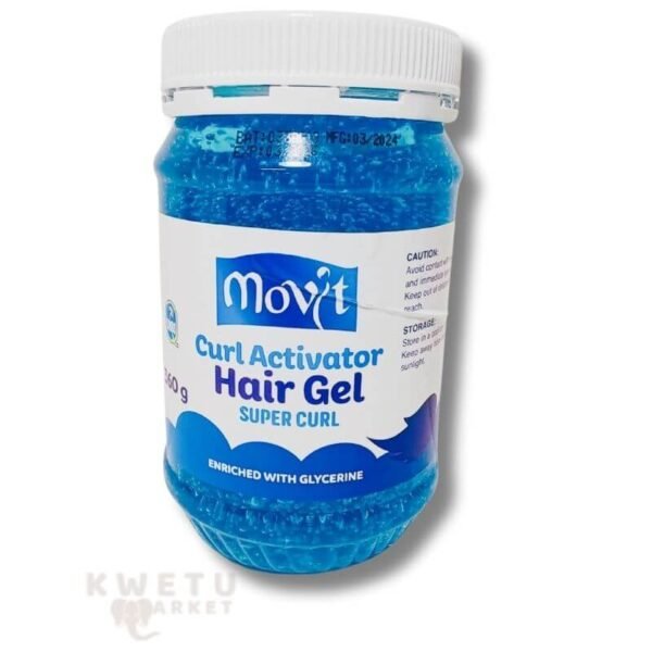 Curl activator hair gel